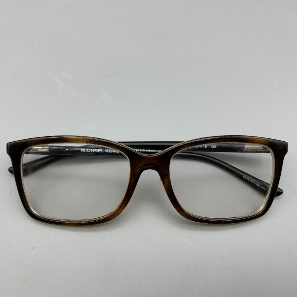 Michael Kors MK8013 Grayson Havana/Black #3057 Full Frame Eyeglasses - Picture 2 of 11